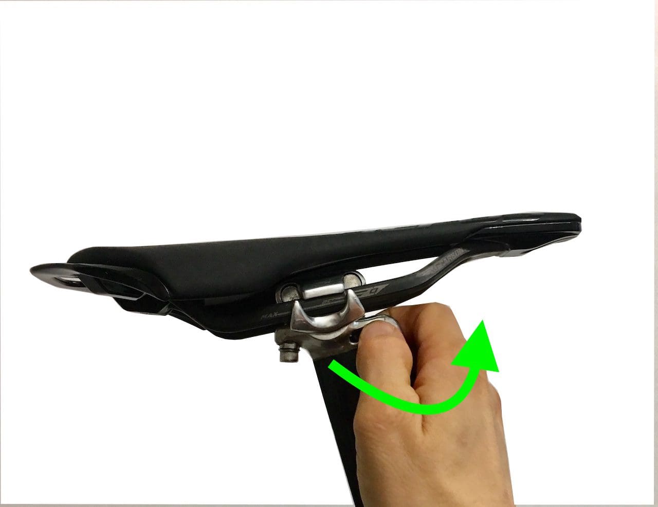 Réglage assiette de la selle