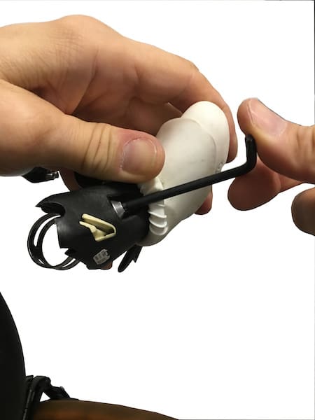 Assembly and adjustment of Campagnolo Ergopower levers.