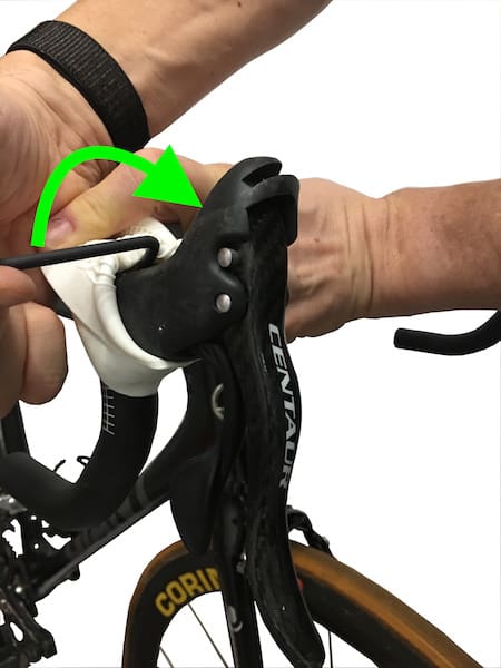 Assembly and adjustment of Campagnolo Ergopower levers.