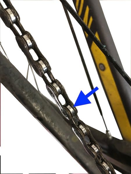 How to measure the chain wear?