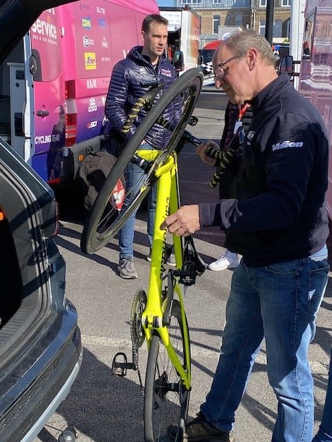 2022 Matériel Paris-Roubaix Femmes avec Zwift