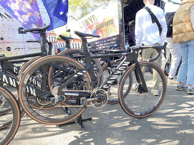 2022 Matériel Paris-Roubaix Femmes avec Zwift