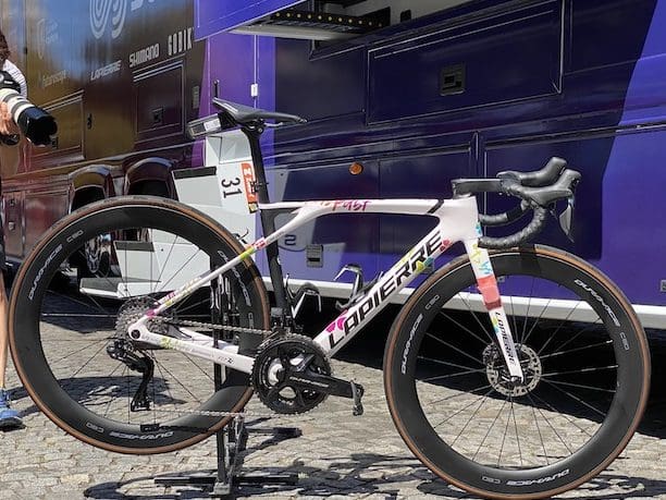 2022 Matériel Tour de France Femmes avec Zwift FDJ-Suez-Futuroscope