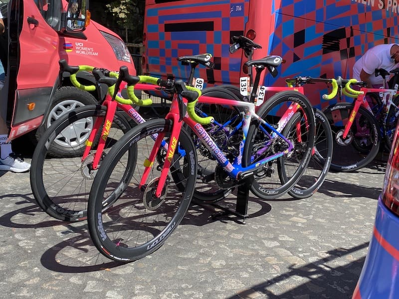 2022 Matériel Tour de France Femmes avec Zwift EF Education Tibco SVB