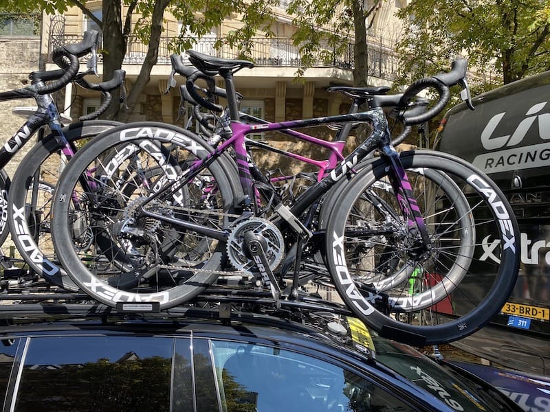 2022 Matériel Tour de France Femmes avec Zwift Liv Xstra Racing