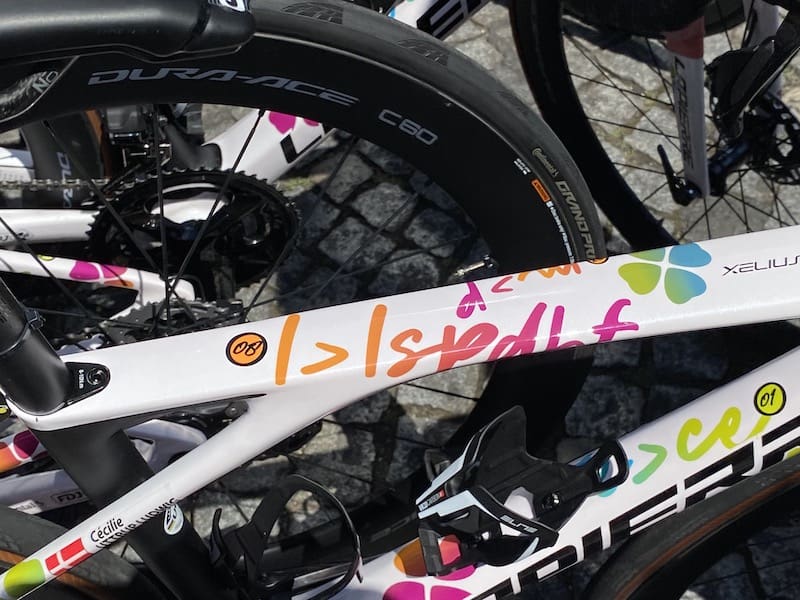 2022 Matériel Tour de France Femmes avec Zwift FDJ-Suez-Futuroscope