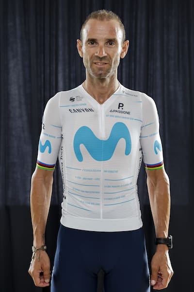 2022 Vuelta Movistar Team maillot Valverde