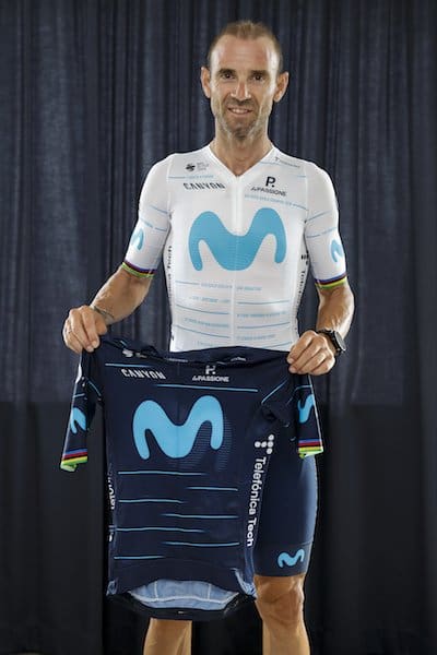2022 Vuelta Movistar Team maillot Valverde