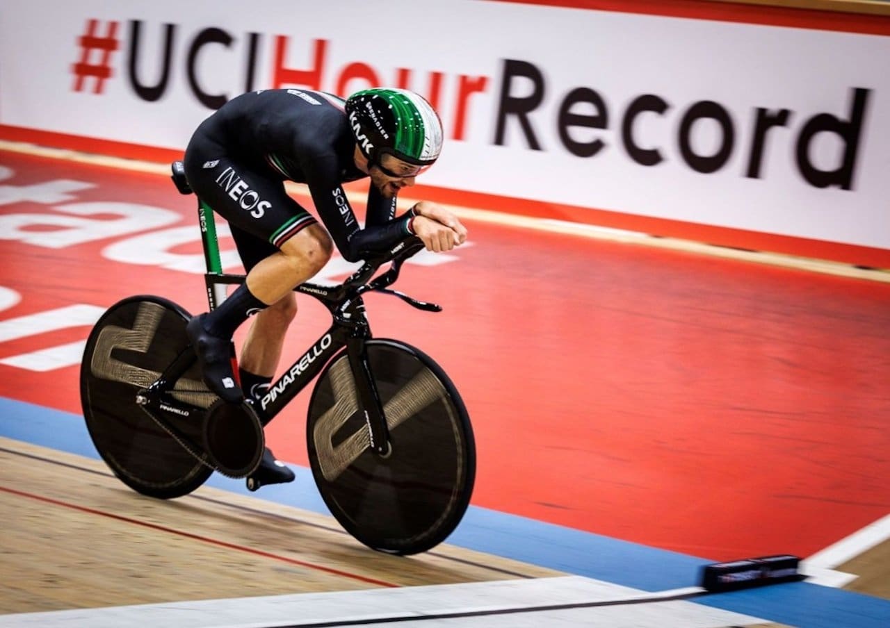 2022 Record de l'heure Filippo Ganna