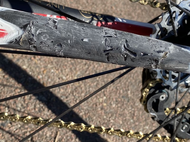 Réparer son cadre carbone