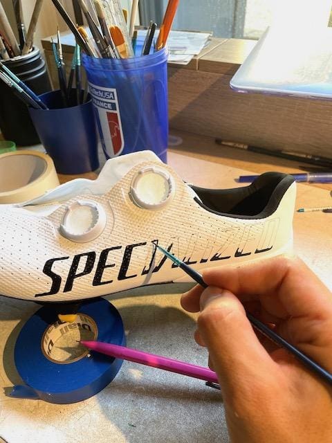 2023 Vince Spray Art chaussures personnalisées