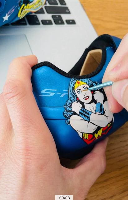 2023 Vince Spray Art chaussures personnalisées