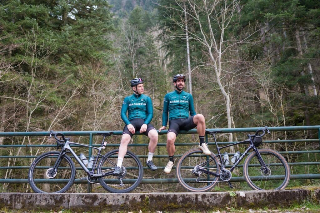 2023 Pierre Rolland et Jérome Cousin Baroudeur Cycling Ambassadeurs Giant