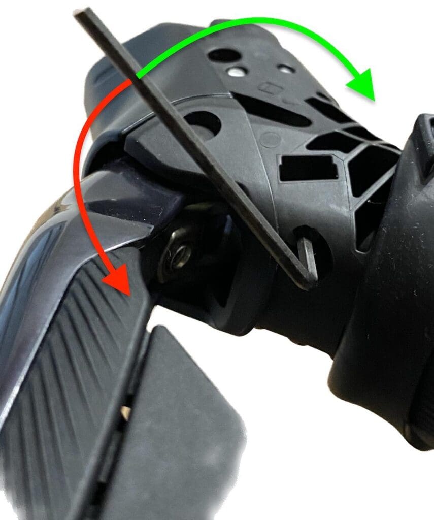 Réglage attaque des plaquettes Shimano 12 vitesses