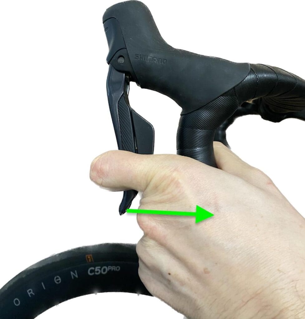 Réglage attaque des plaquettes Shimano 12 vitesses