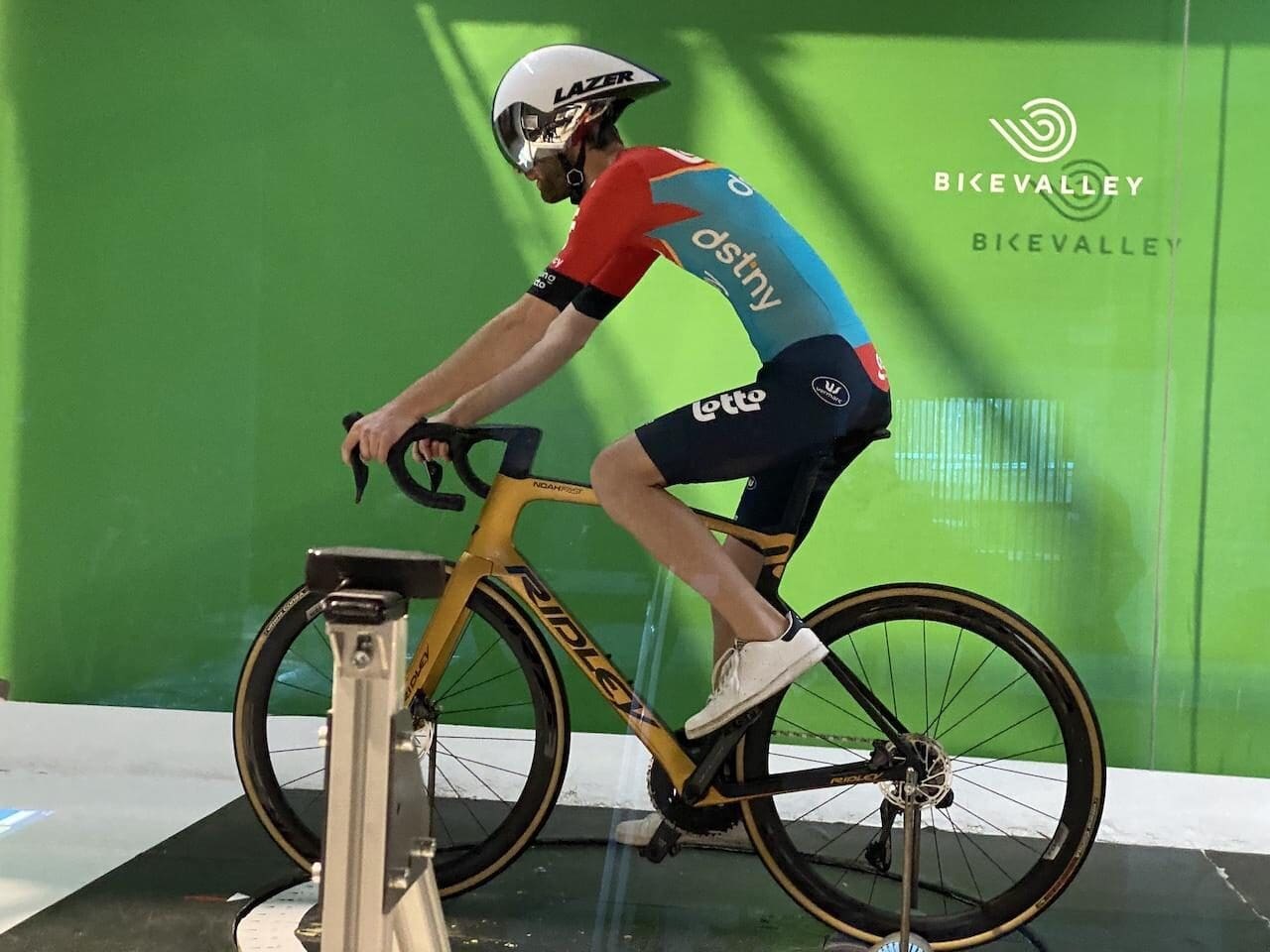 2023 aérodynamique test Soufflerie Bike Valley
