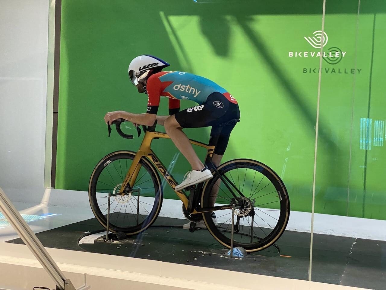 2023 aérodynamique test Soufflerie Bike Valley
