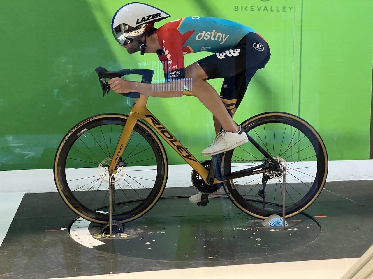 2023 aérodynamique test Soufflerie Bike Valley