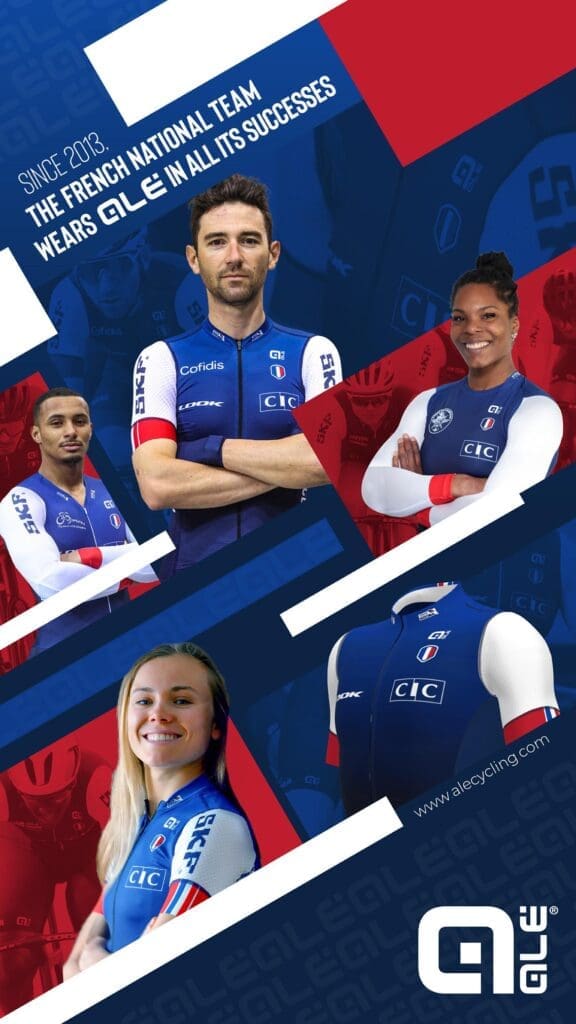 2023 tenue Alé équipe de France de Cyclisme FFC
