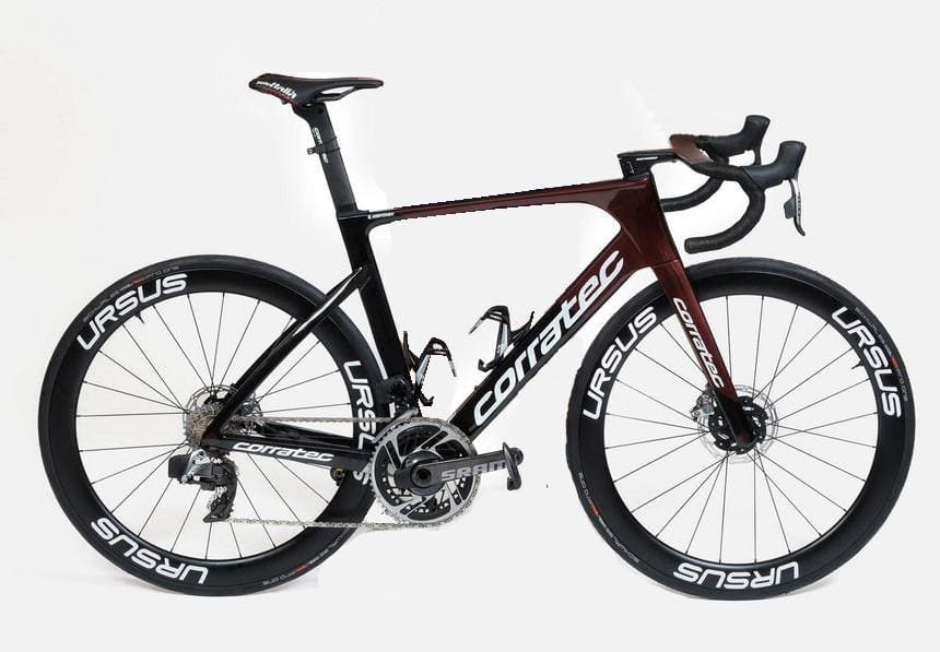 2023 vélo Corratec CCT Evo SL équipe Corratec-Selle Italia
