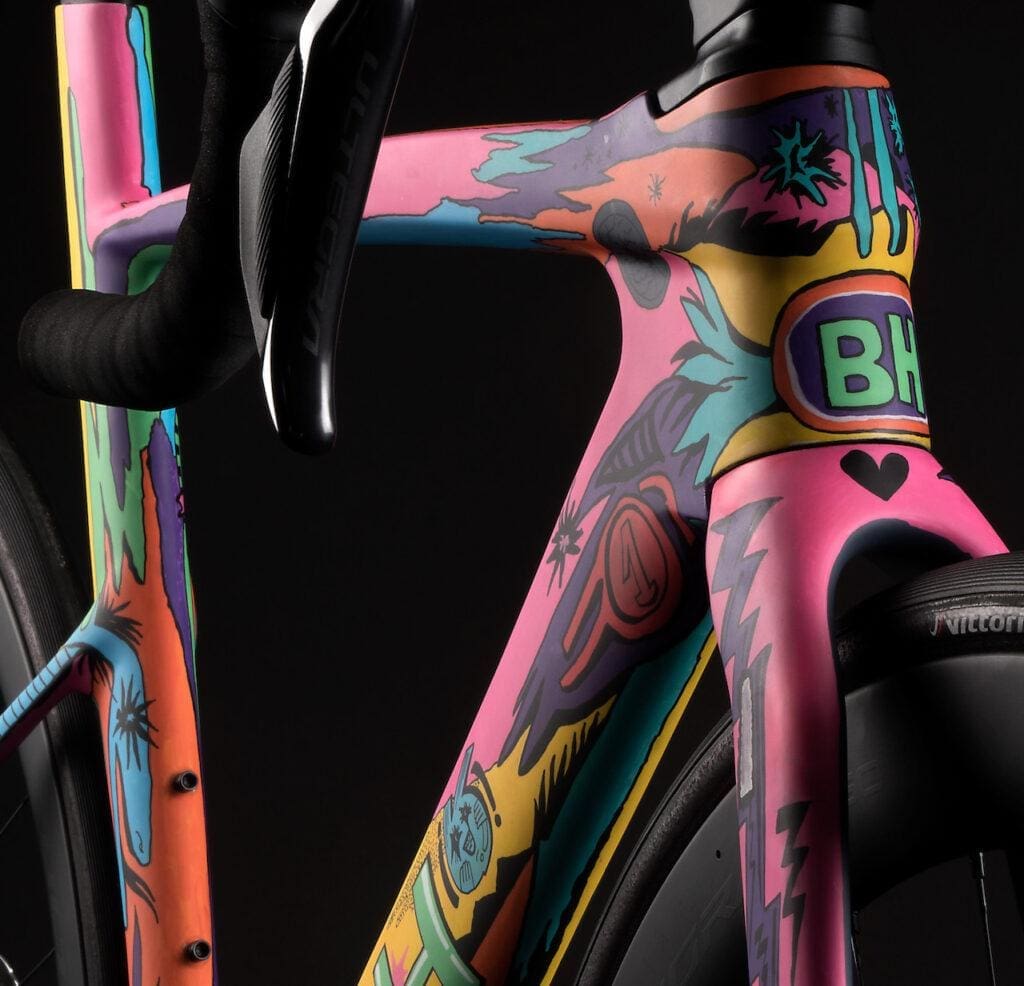 2023 vélo Bh décoré par Raisa Alava