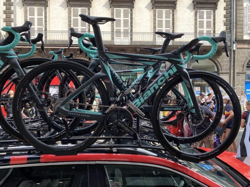 2023 matériel et vélos du Tour de France Femmes avec Zwift