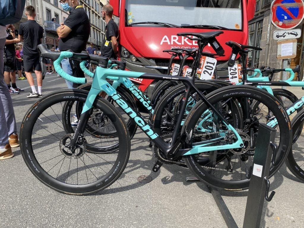 2023 matériel et vélos du Tour de France Femmes avec Zwift