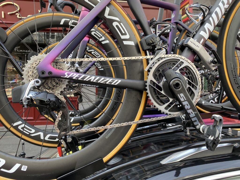 2023 matériel et vélos du Tour de France Femmes avec Zwift