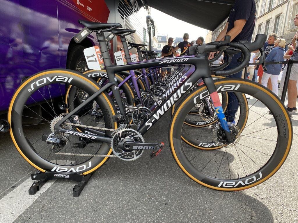 2023 matériel et vélos du Tour de France Femmes avec Zwift