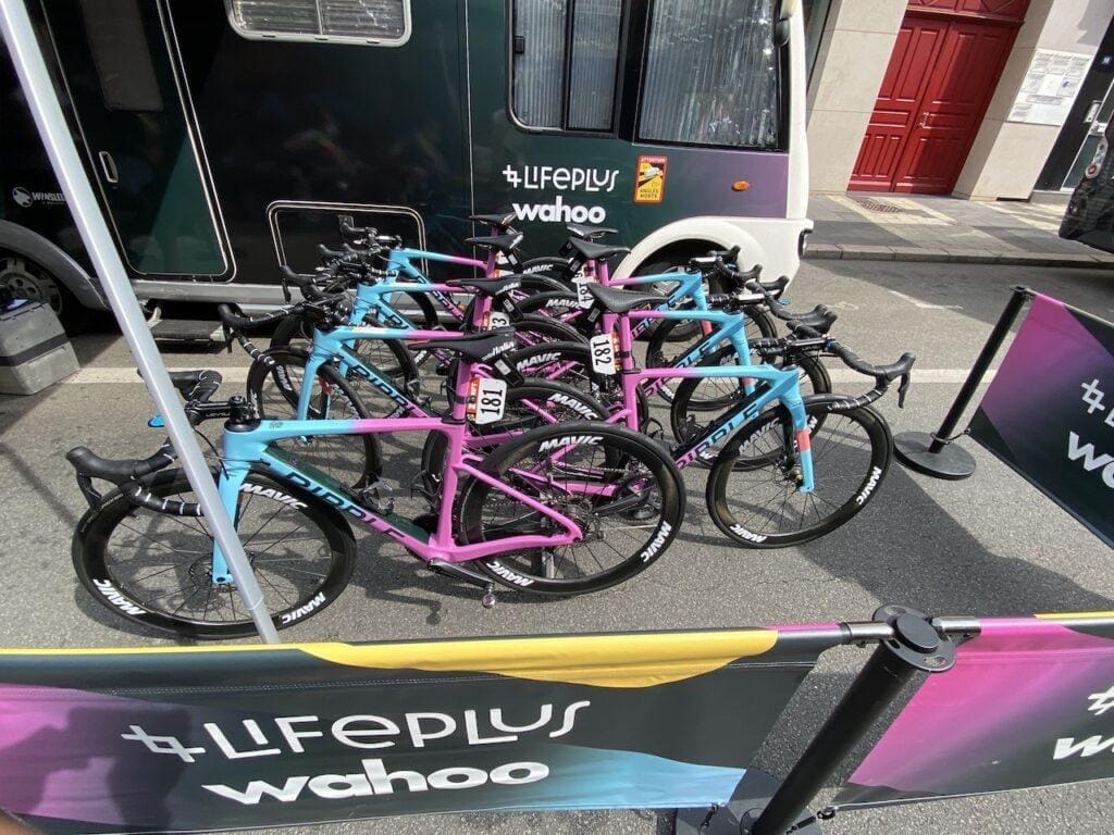 2023 matériel et vélos du Tour de France Femmes avec Zwift