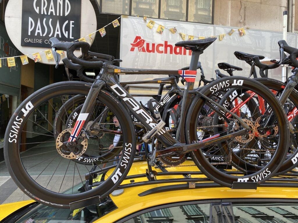 2023 matériel et vélos du Tour de France Femmes avec Zwift