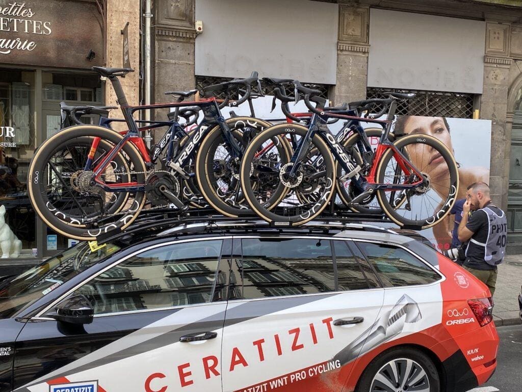 2023 matériel et vélos du Tour de France Femmes avec Zwift