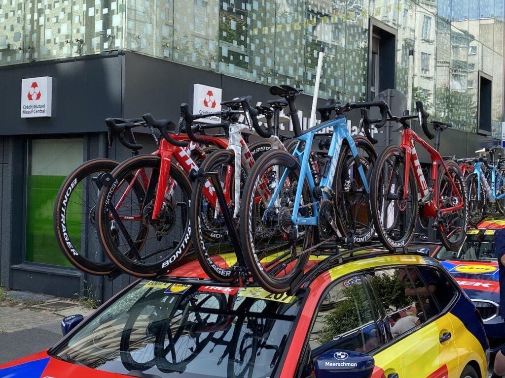 2023 matériel et vélos du Tour de France Femmes avec Zwift
