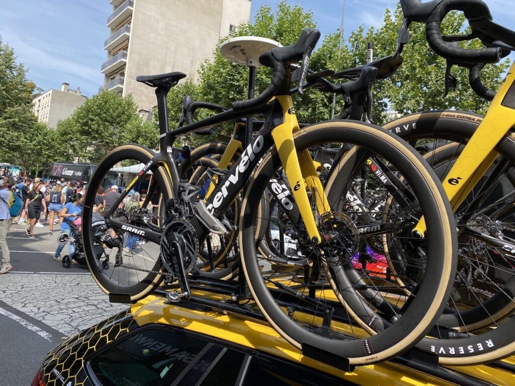 2023 matériel et vélos du Tour de France Femmes avec Zwift