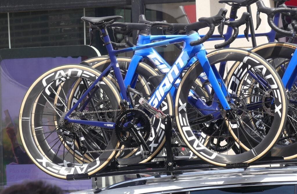 Dans les paddocks du Tour de France 2023 les vélos et matériel à voir...