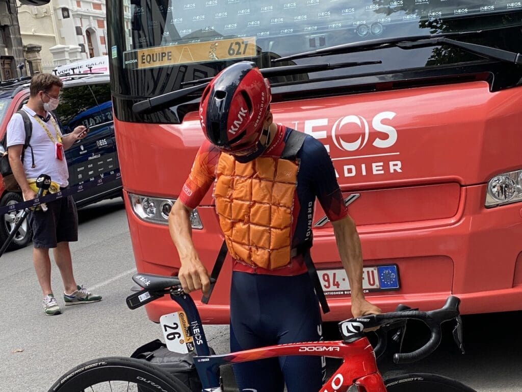 Dans les paddocks du Tour de France 2023 les vélos et matériel à voir...