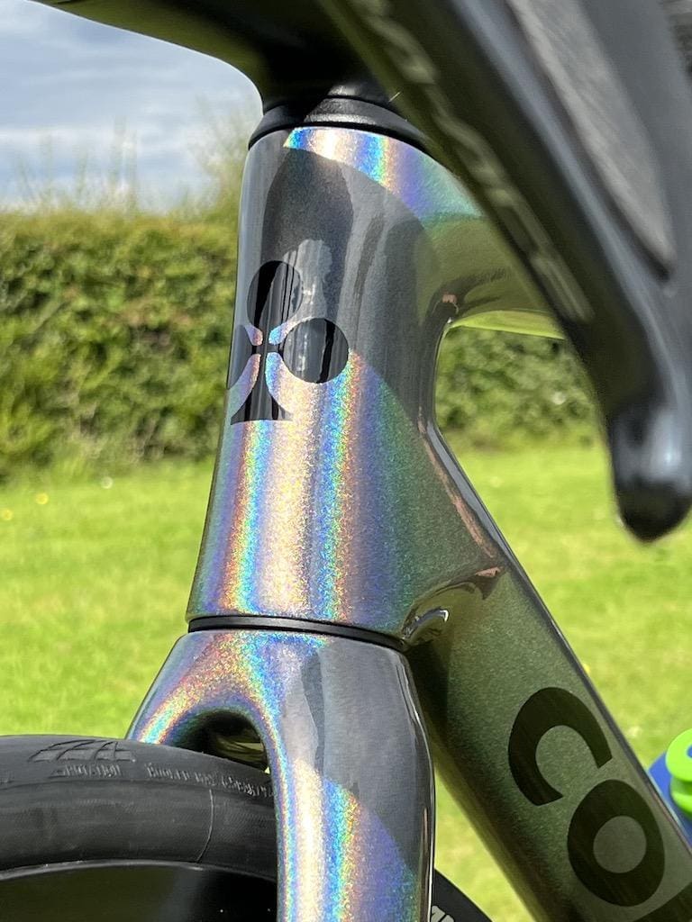 2023 Colnago V4Rs Glass-Wegian de Tadej Pogačar