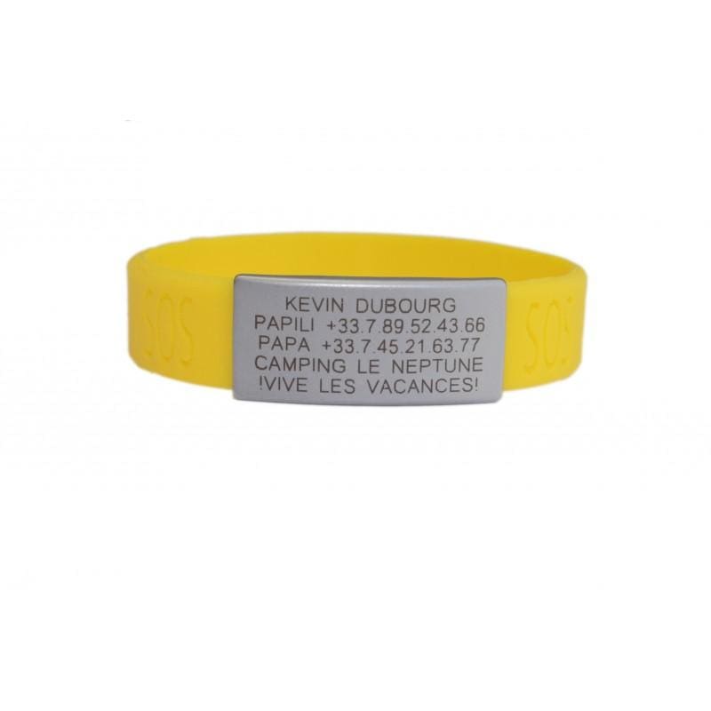 Bracelets Data Vitae identification et informations pour les secours