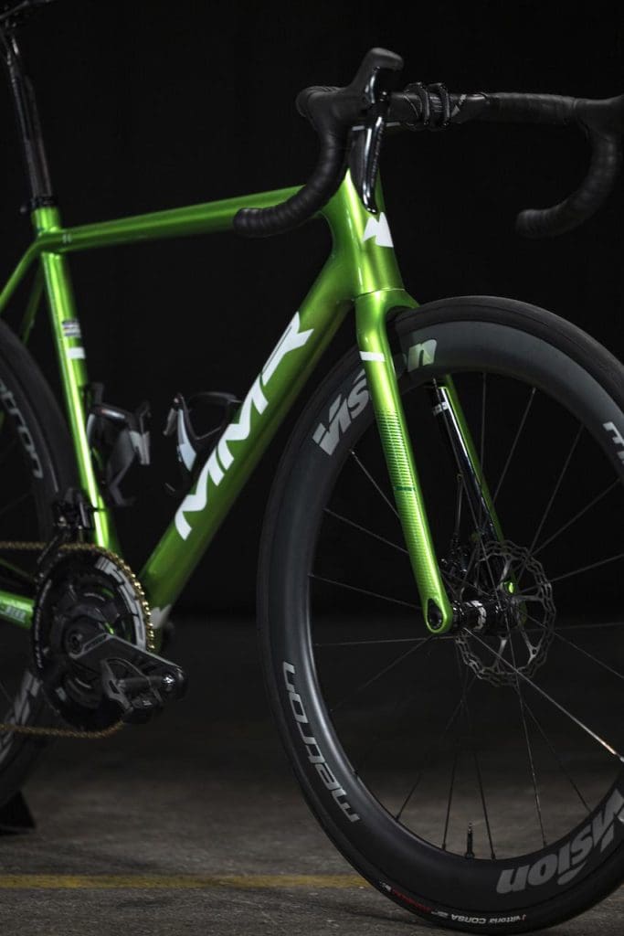 2023 le nouveau MMR Adrenaline SL de l'équipe Caja Rural-Seguros RGA pour la Vuelta