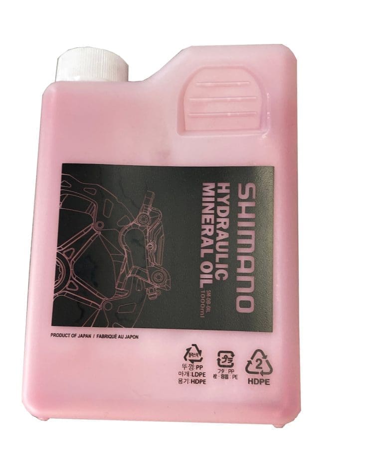 Huile Minérale Pour Frein De Vélo Shimano – 60 Ml, Compatible VTT Et Route, Pour Systèmes Hydrauliques (rouge/bleu/DOT)