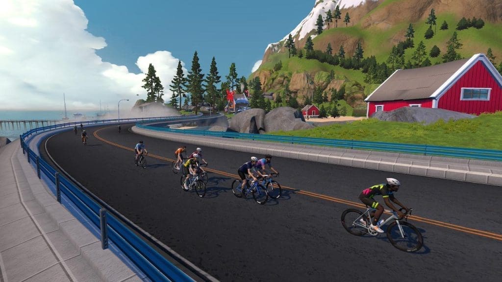 2023 Zwift nouvelles routes sur l'île de Watopia
