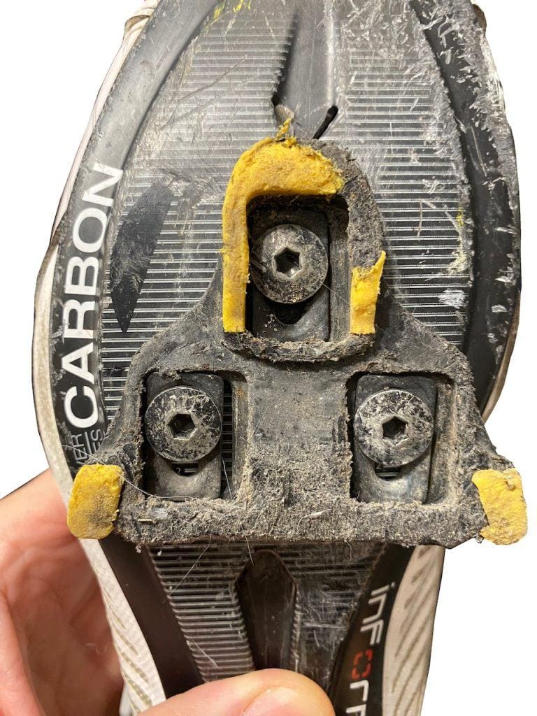 Vélo hiver cale pédale use