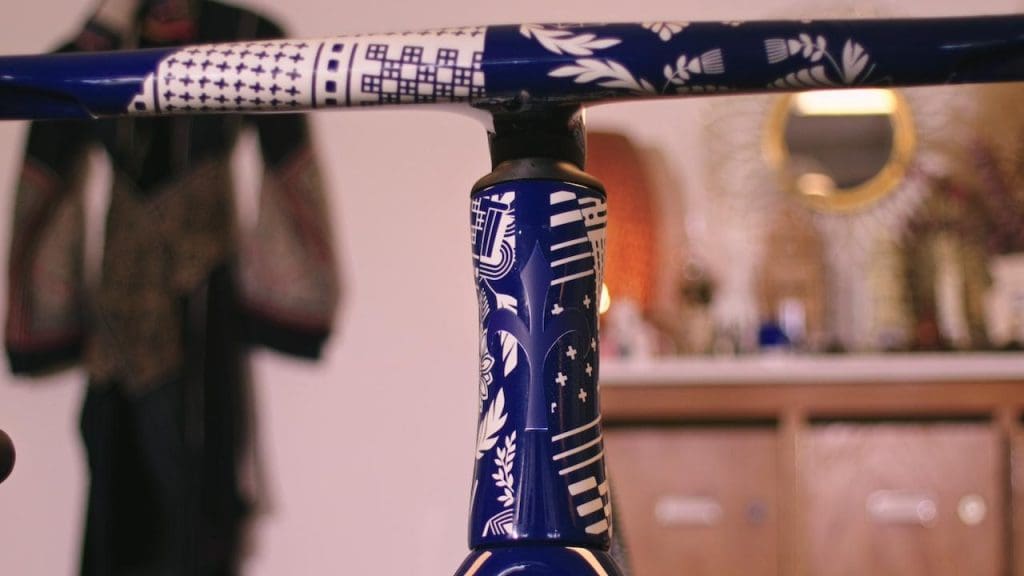 Projet Unico 2023, un Wilier 0 SLR décoré par Koralie