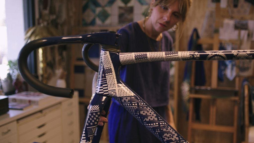 Projet Unico 2023, un Wilier 0 SLR décoré par Koralie