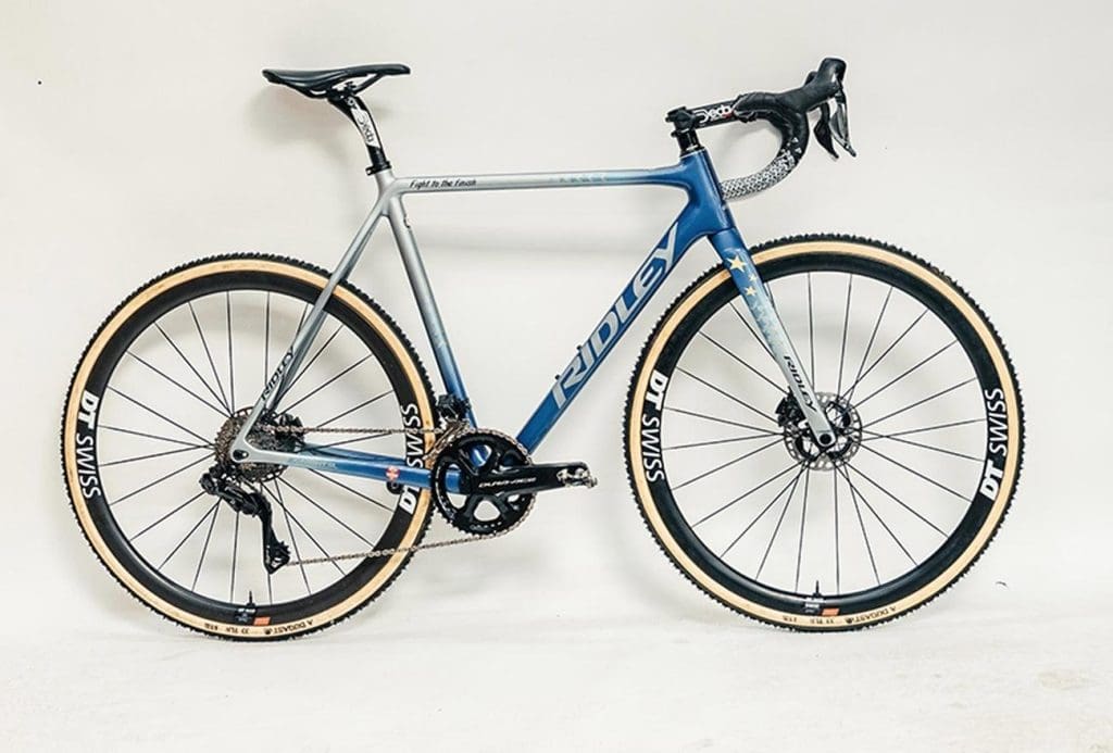 2024 vélo de cyclocross Ridley X-Night du Champion d'Europe Michael Vanthourenhout