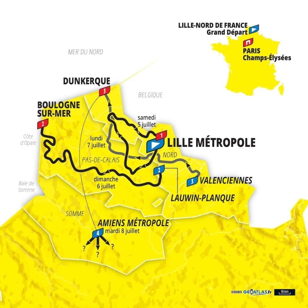 Départ Tour De France 2025