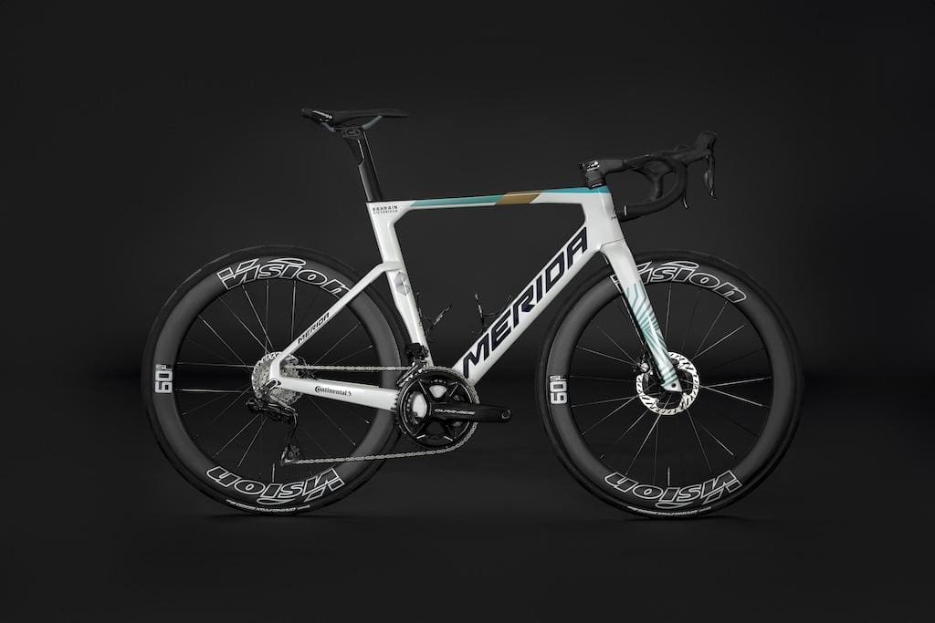 2024 Vélos Merida Scultura et Reacto de Bahrain-Victorious