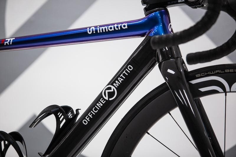 2024 vélo Officine Mattio Lemma RT de l'équipe BePink