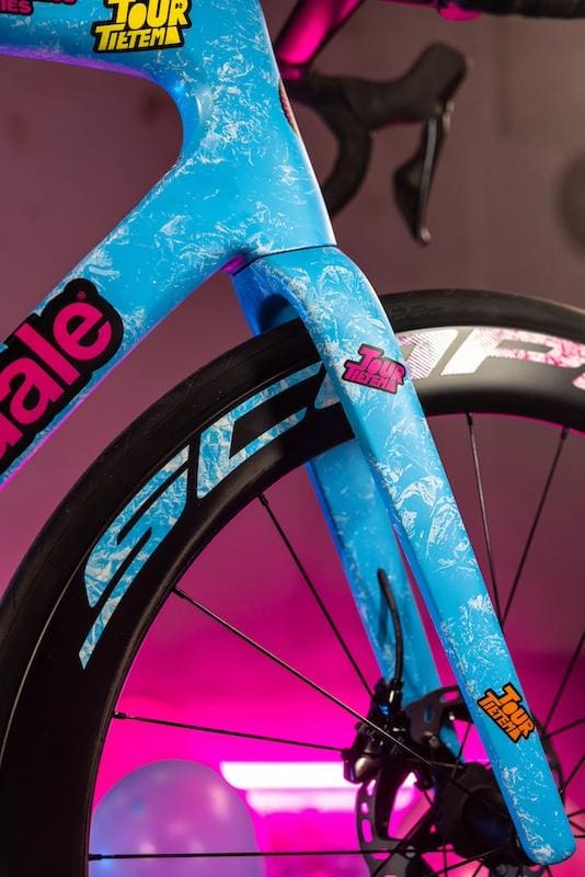 2024 vélo Cannondale SuperSix HiMod de l'équipe TDT-Unibet