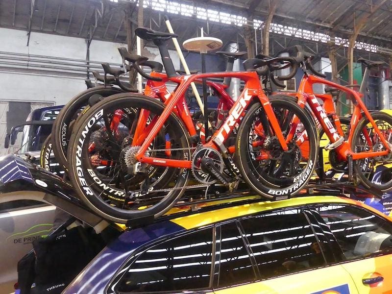 2024 vélos et matériel du Omloop Het Nieuwsblad